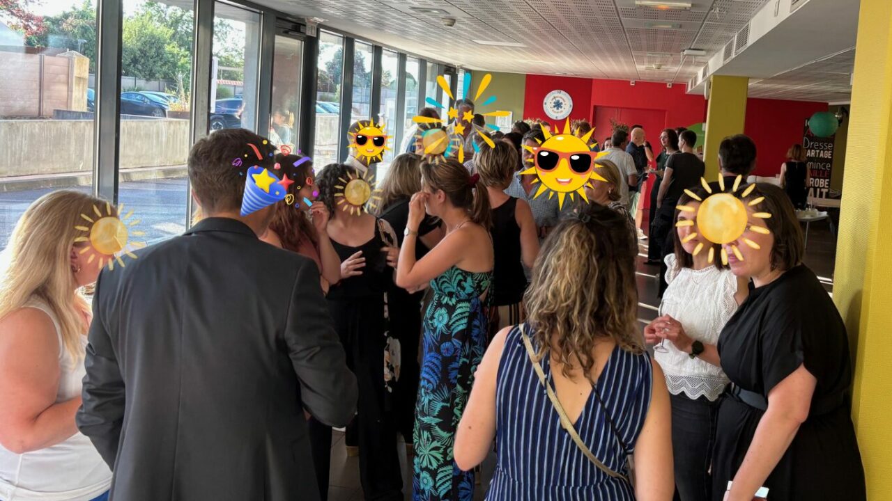 Fête de l'été entre personnels et praticiens de la Polyclinique Lyon Nord